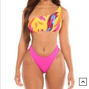 Two piece swimwear